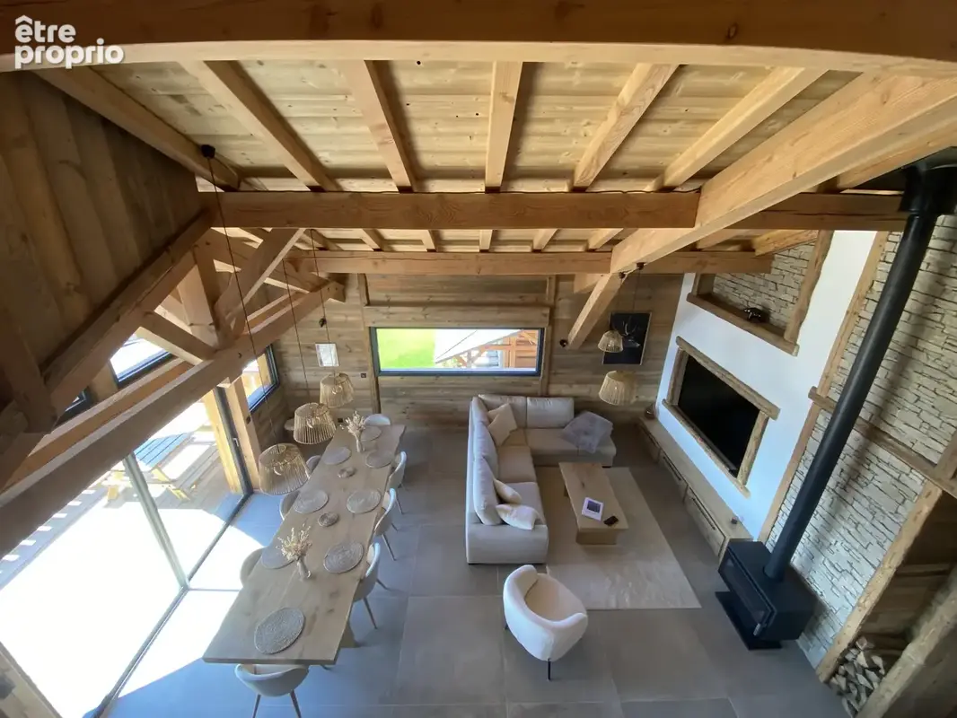FONT-ROMEU - Splendide chalet en ossature bois à l'état du neuf de 221 m2 à vendre avec garage et terrasse - photo 13