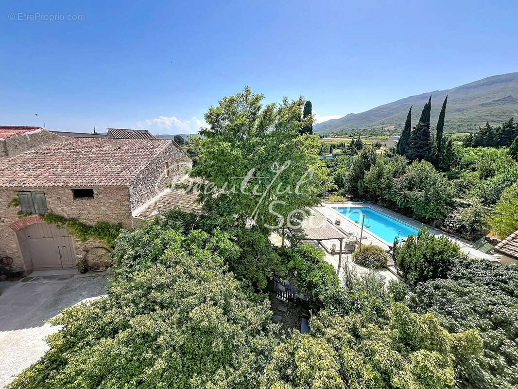 Ancien moulin a huile d'exception avec piscine et dependances, tuchan - photo 2