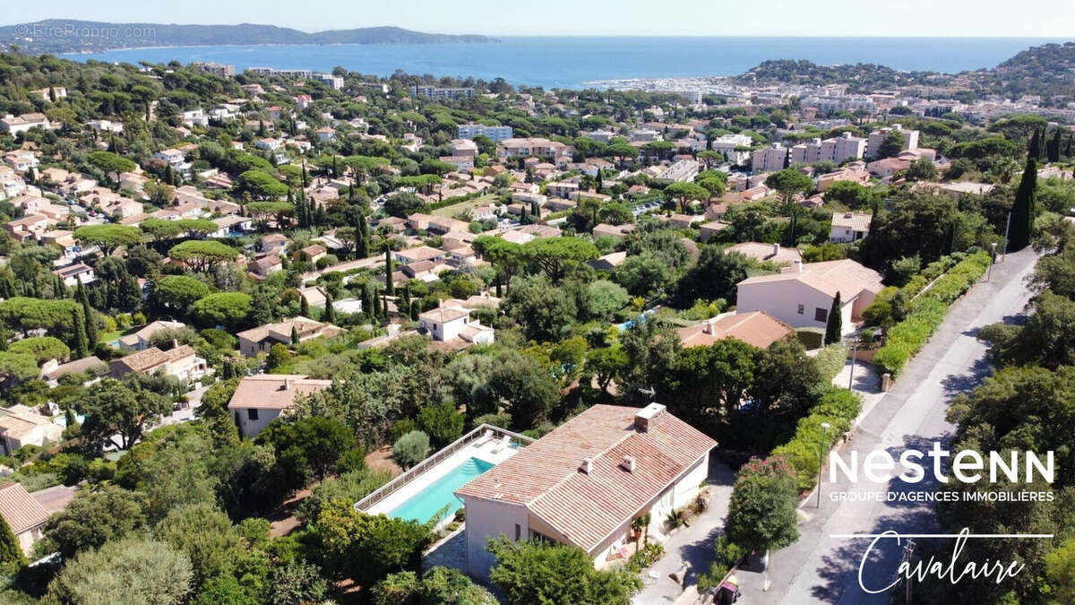 Villa 140 m² vue mer et piscine à 20 minutes à pied des plages de Cavalaire - photo 4