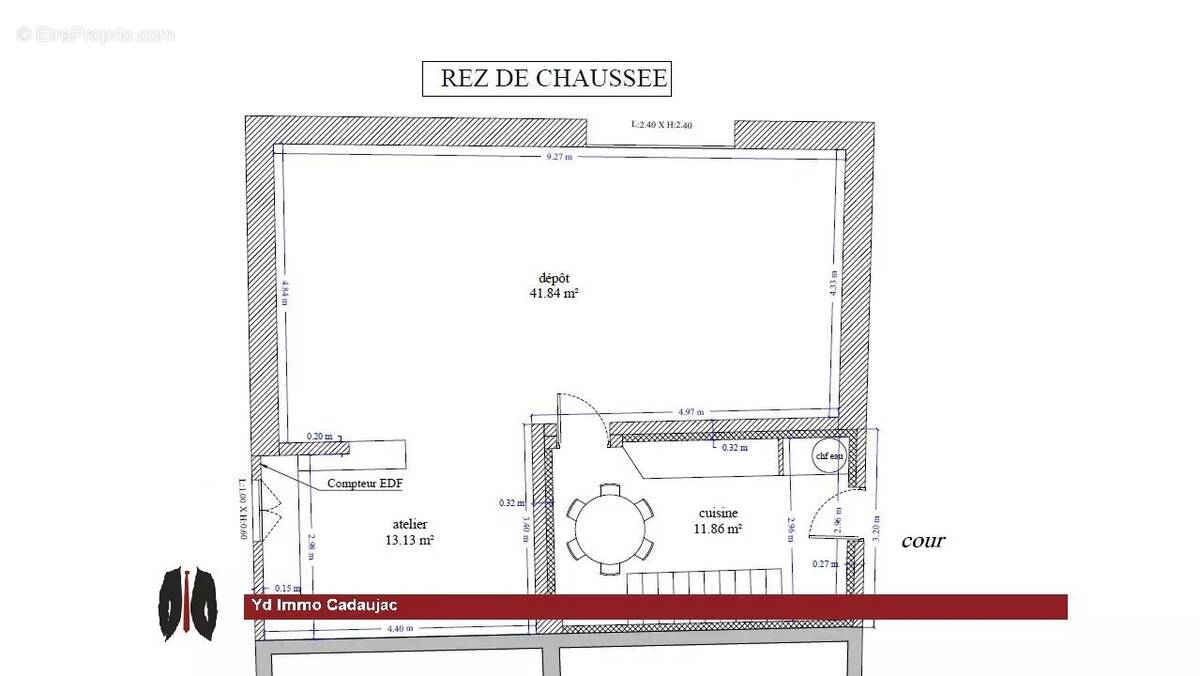 Maison à CADAUJAC