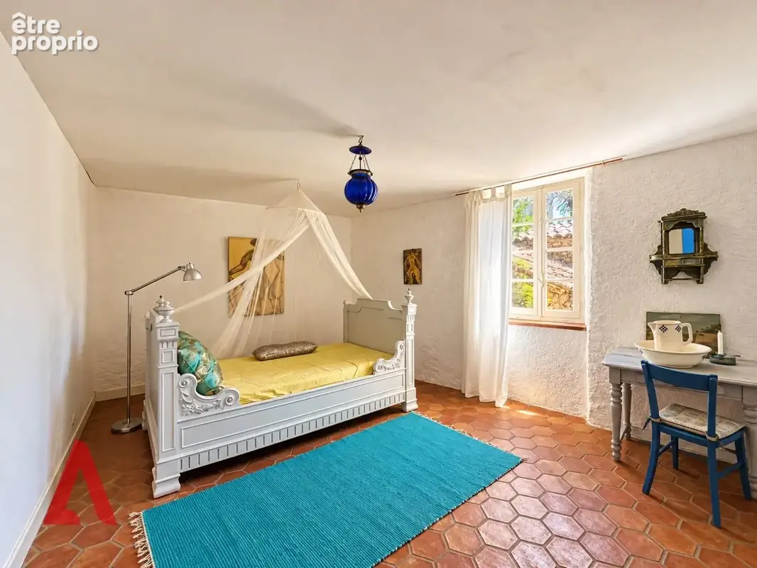 Magnifique maison de caractère avec vue panoramique jusqu'à la Méditerranée  Aigues-Vives - photo 10