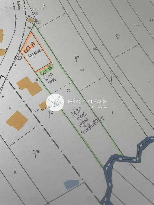 Terrain à MARMOUTIER