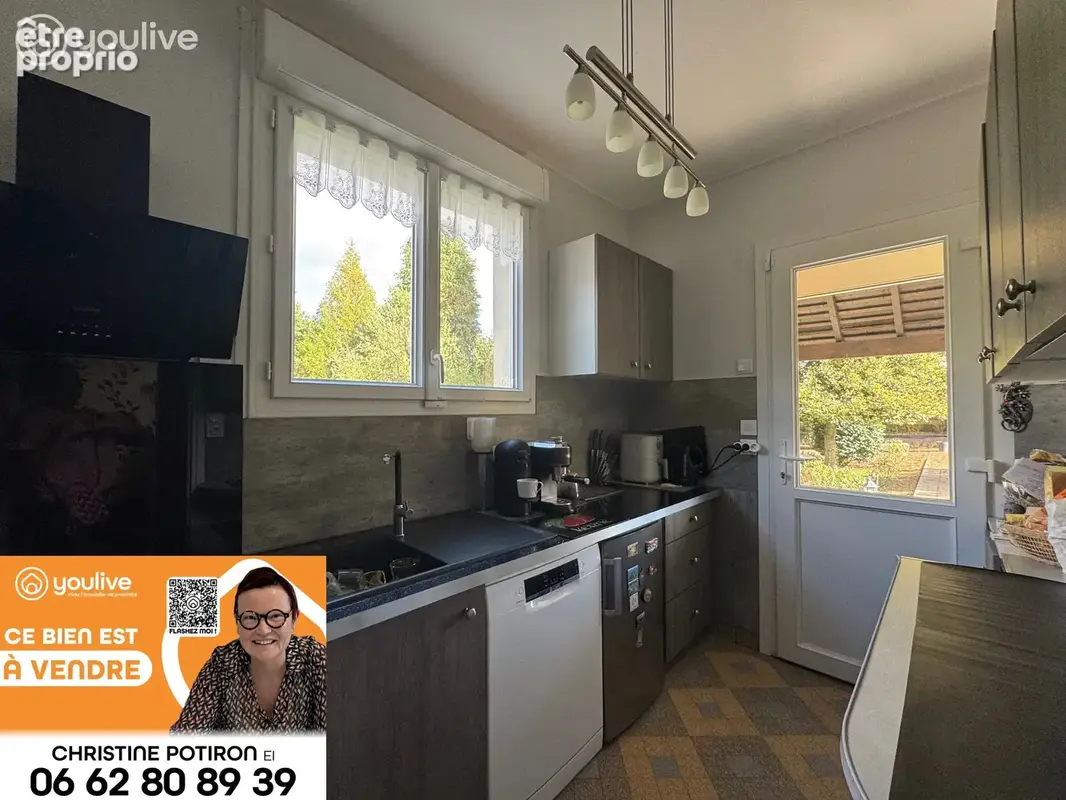 PONTIVY sortie de ville, maison 88m2 type 4 sur 1800m2 - photo 6