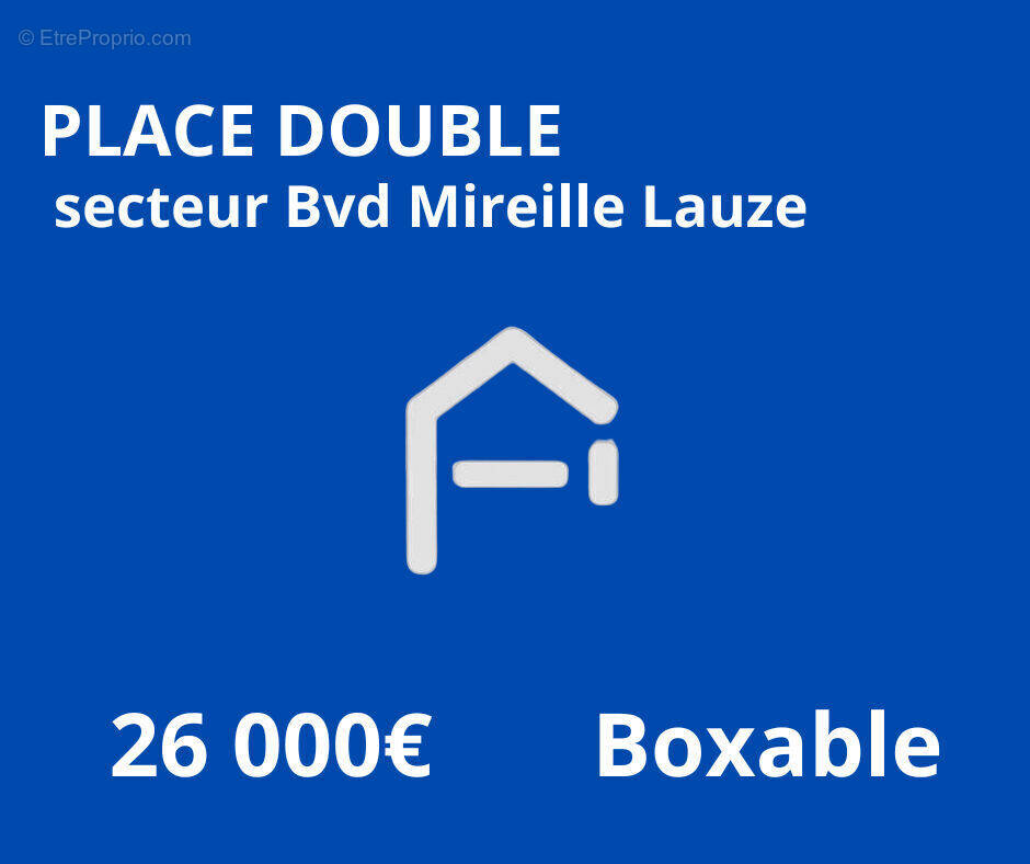 Parking à MARSEILLE-10E