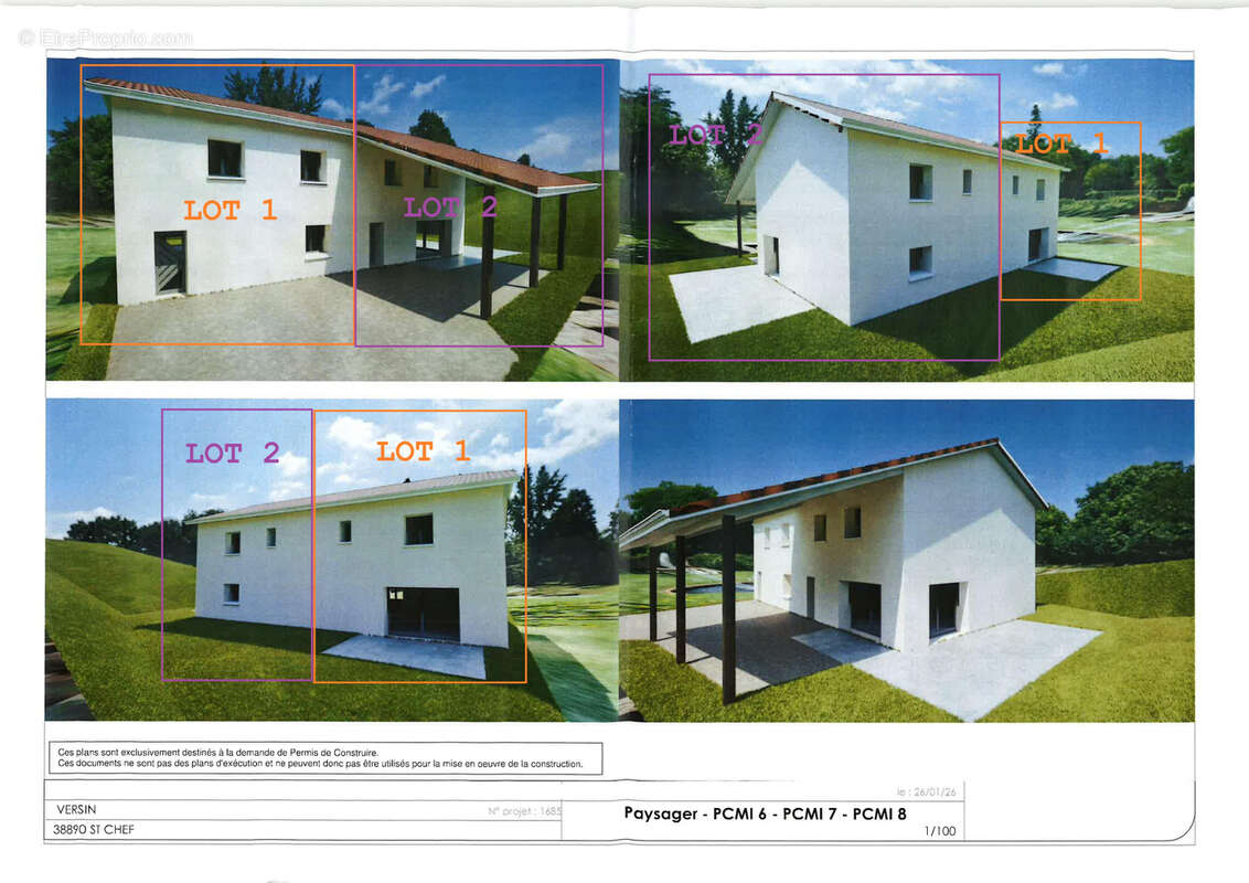 Appartement à SAINT-CHEF