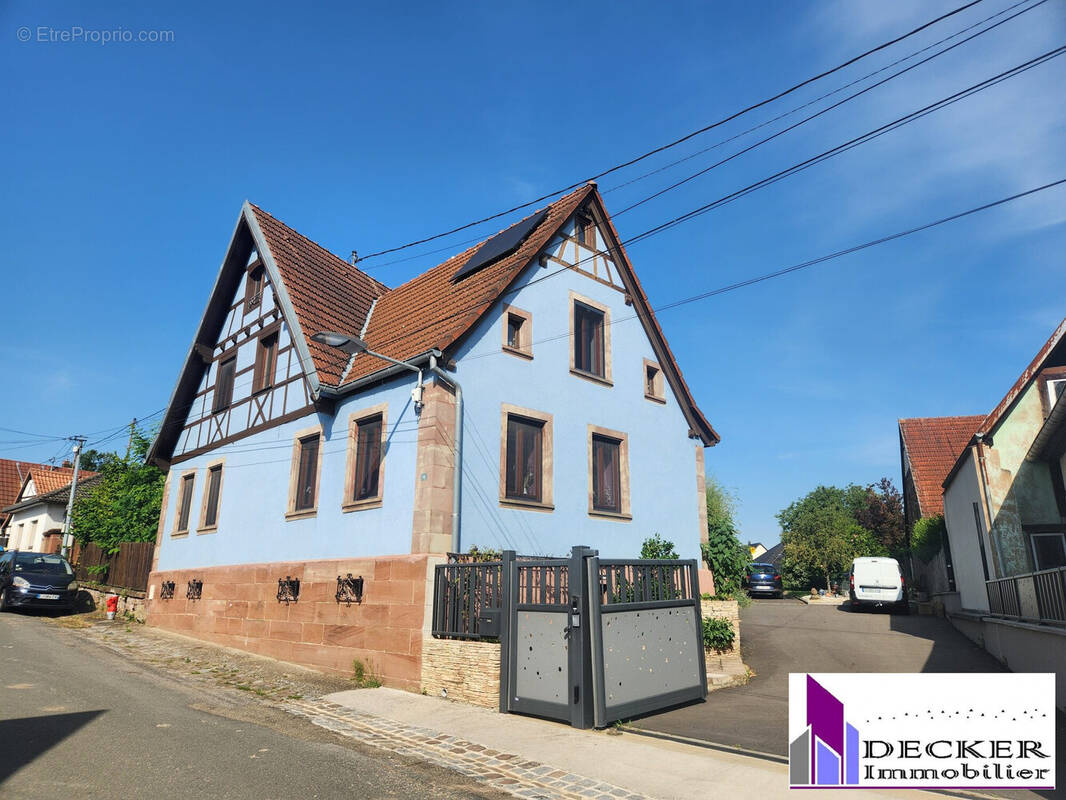 Maison à OBERMODERN-ZUTZENDORF