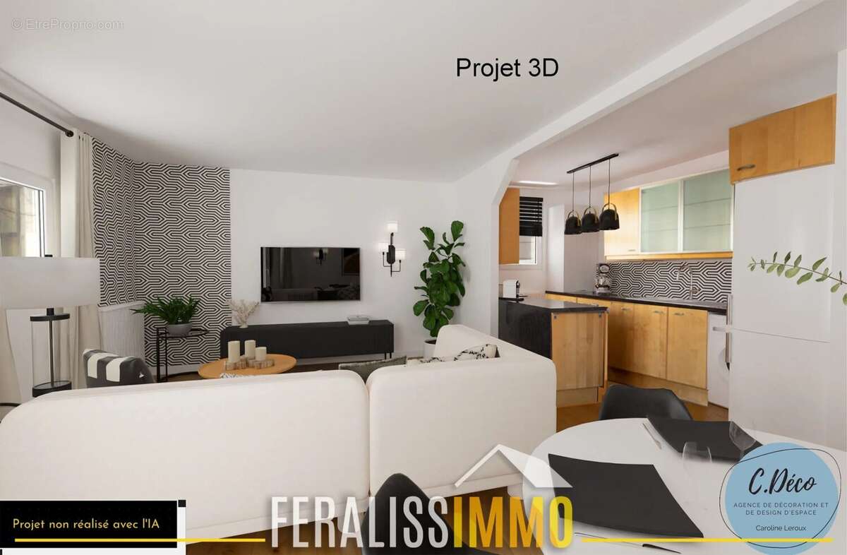 Appartement à JOUY-LE-MOUTIER