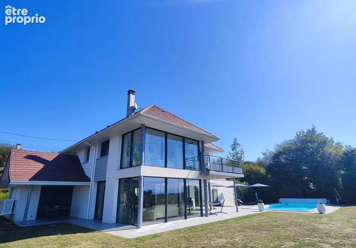 Magnifique maison d'architecte perchée sur les hauteurs face aux Pyrénées - photo 3