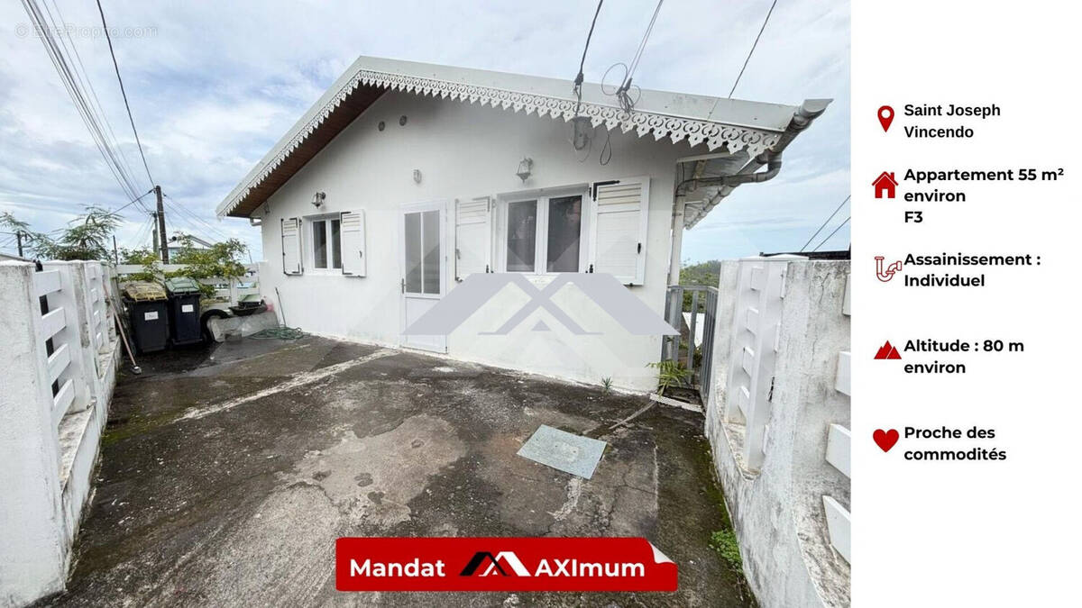 Appartement à SAINT-JOSEPH