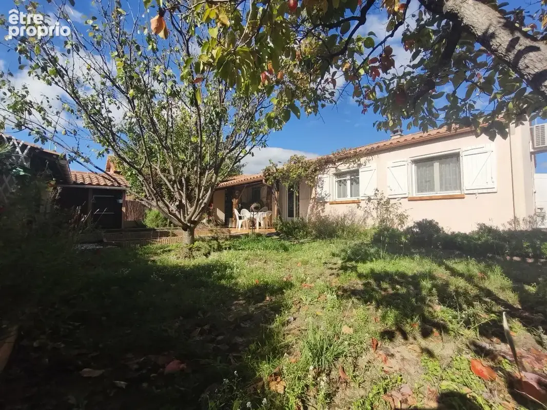 MÈZE  Maison T4 de plain-pied de 82m² avec garage, terrasse et terrain de 372m² piscinable - photo 1