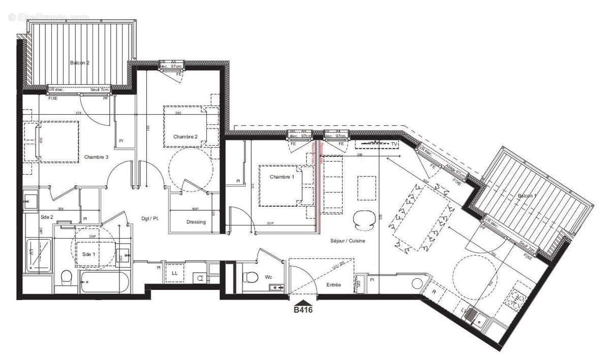 Appartement à LES GETS