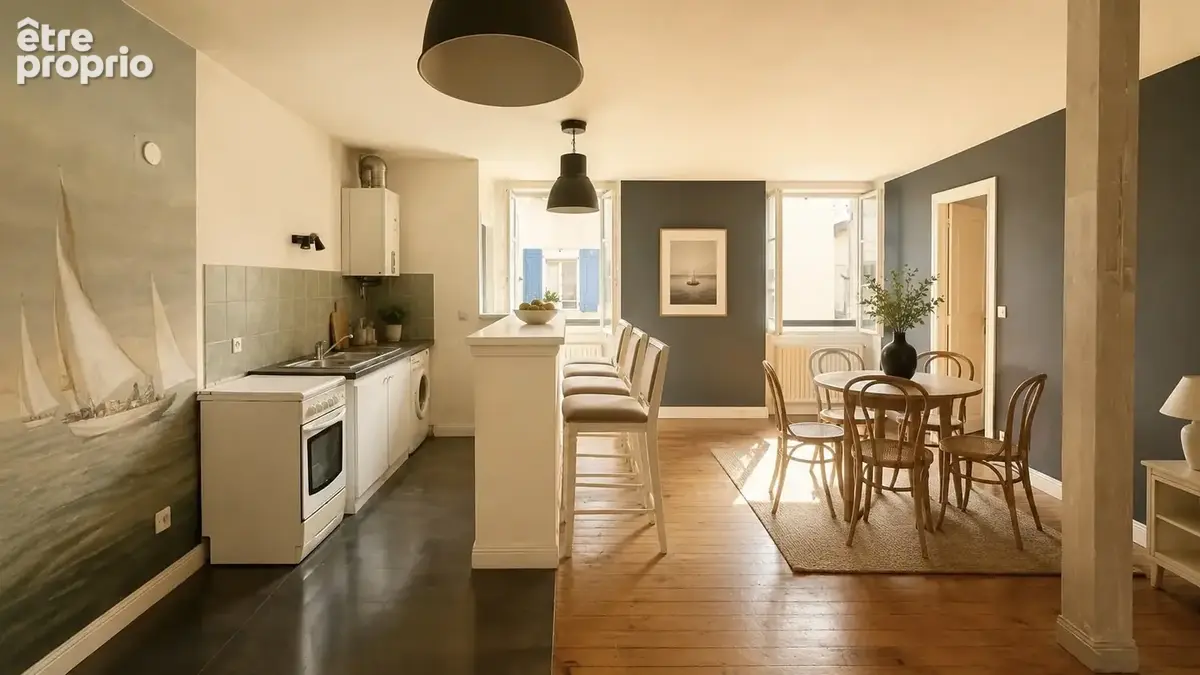 BIARRITZ Centre  Grande Plage à pied  T4 de 97 m²  Dernier étage  Petite copropriété - photo 3