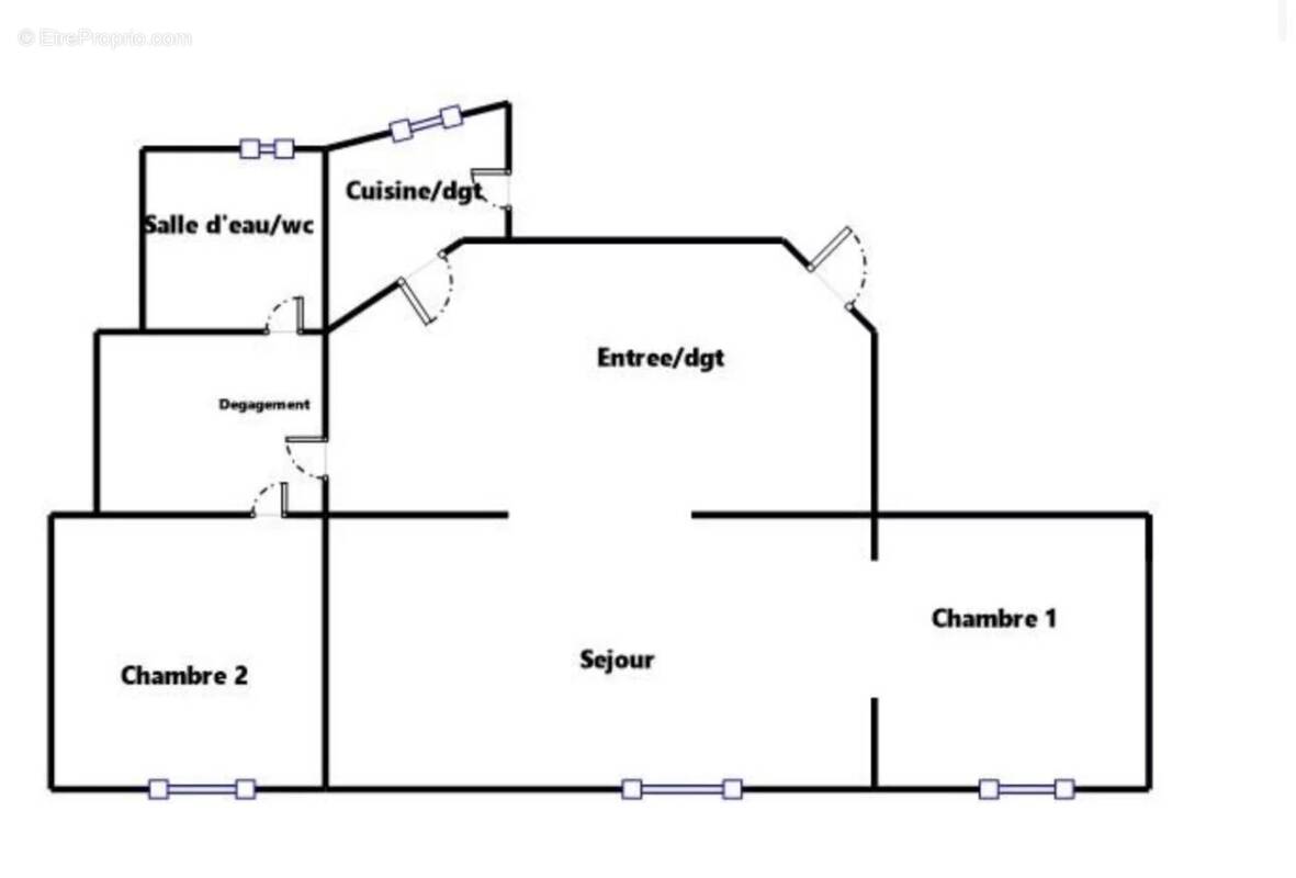 Appartement à PARIS-17E