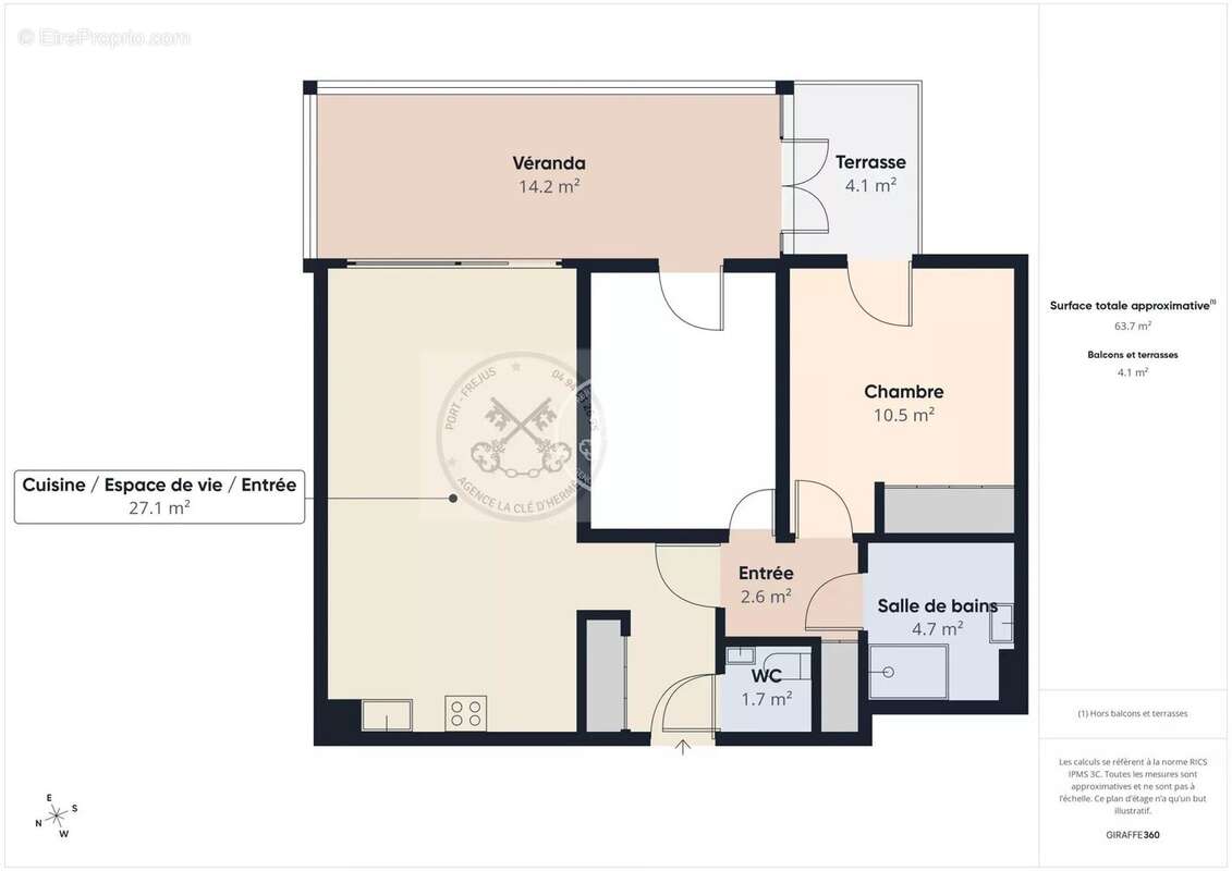 Appartement à FREJUS