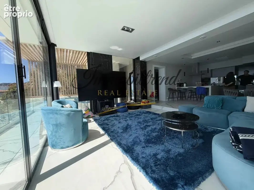 Villa de luxe contemporaine vue mer panoramique – proche monaco – terrasses et piscine - photo 2