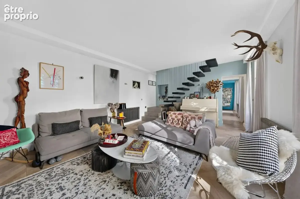 Coeur des batignolles. duplex charme absolu - photo 8