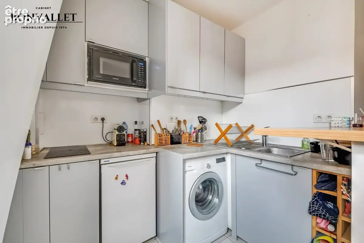 Charmant 2 pièces en duplex sur cour – dernier étage avec ascenseur - photo 5