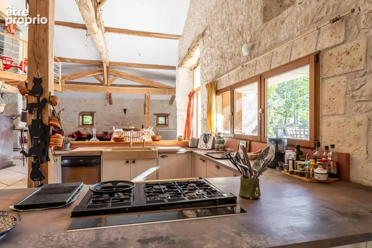 Maison de campagne avec annexe, piscine et terrain - photo 16