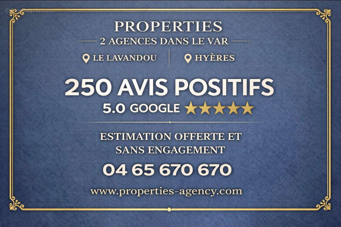 Appartement à BORMES-LES-MIMOSAS