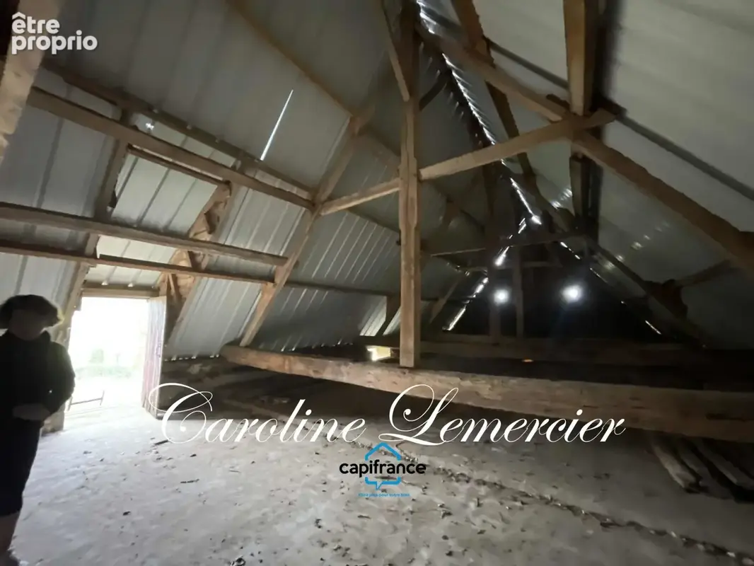 Maison à vendre 0 pièces proche de connerre (72) grange en pierre de 170 m² avec grnier sur toute la superficie , 2500 m² terrai - photo 8