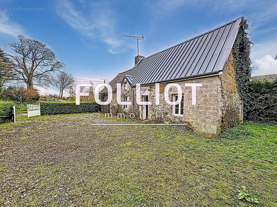 Maison gratot 3 pièce(s) 50 m2  a vendre 50200 plain pied terrain proche mer - photo 2