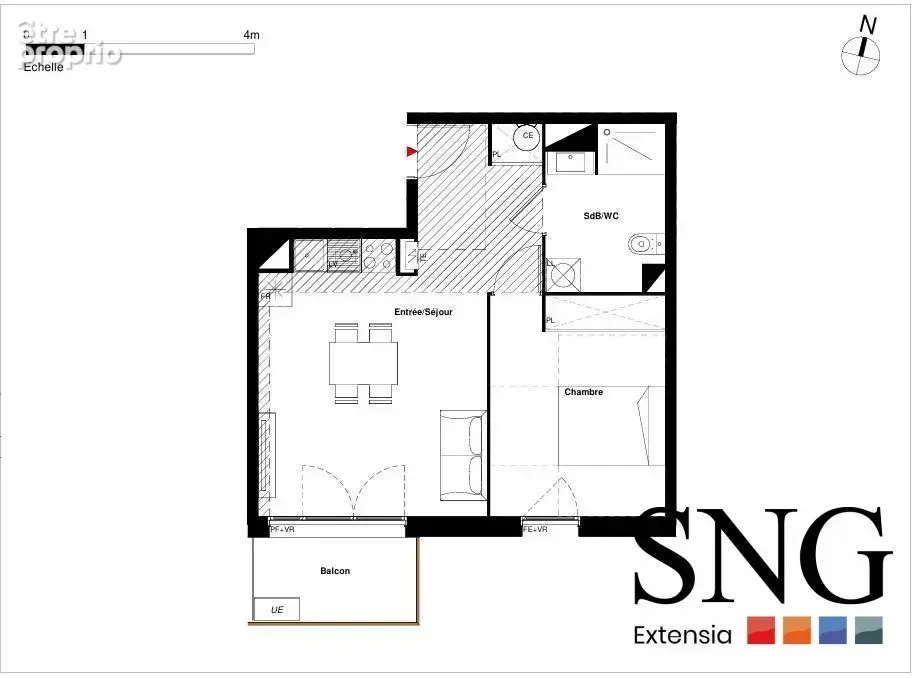 Appartement 2 pièces 42 m² à vendre à Labarthe-Sur-Leze (31860) - photo 1