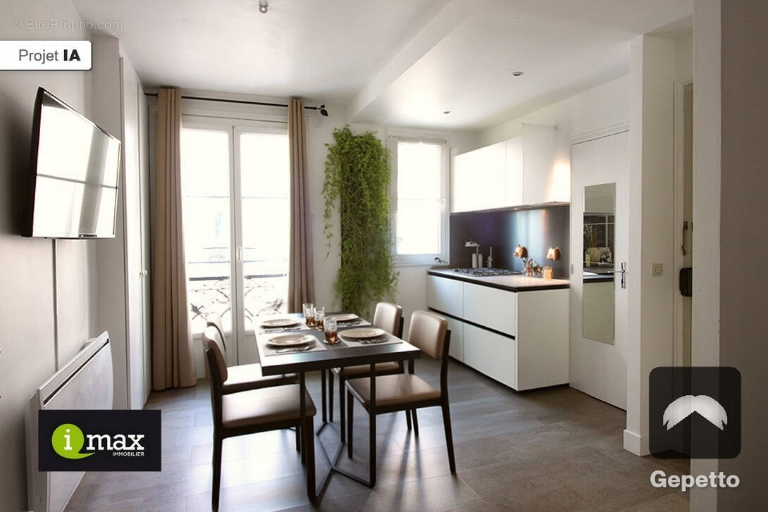 Appartement à LEVALLOIS-PERRET