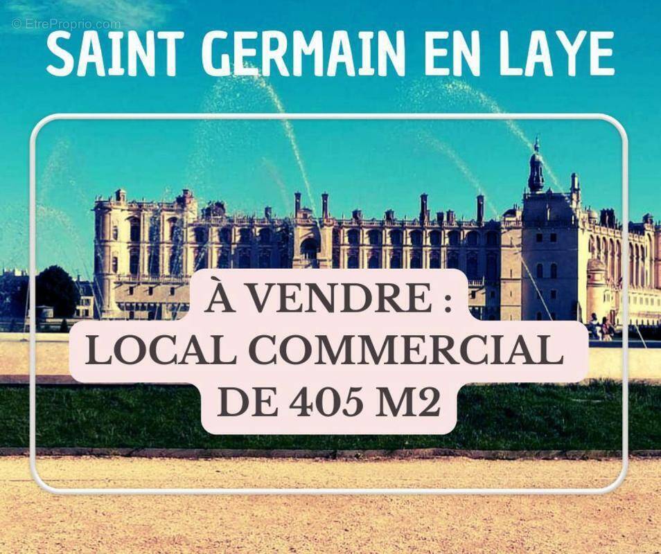 Commerce à SAINT-GERMAIN-EN-LAYE