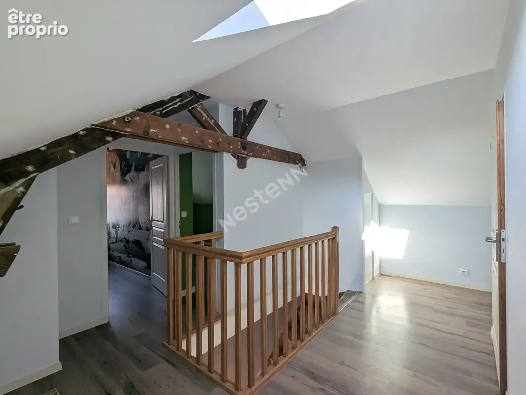 Maison en pierre de 170 m² - 5 chambres, garages et jardin  25min reims nord - photo 7