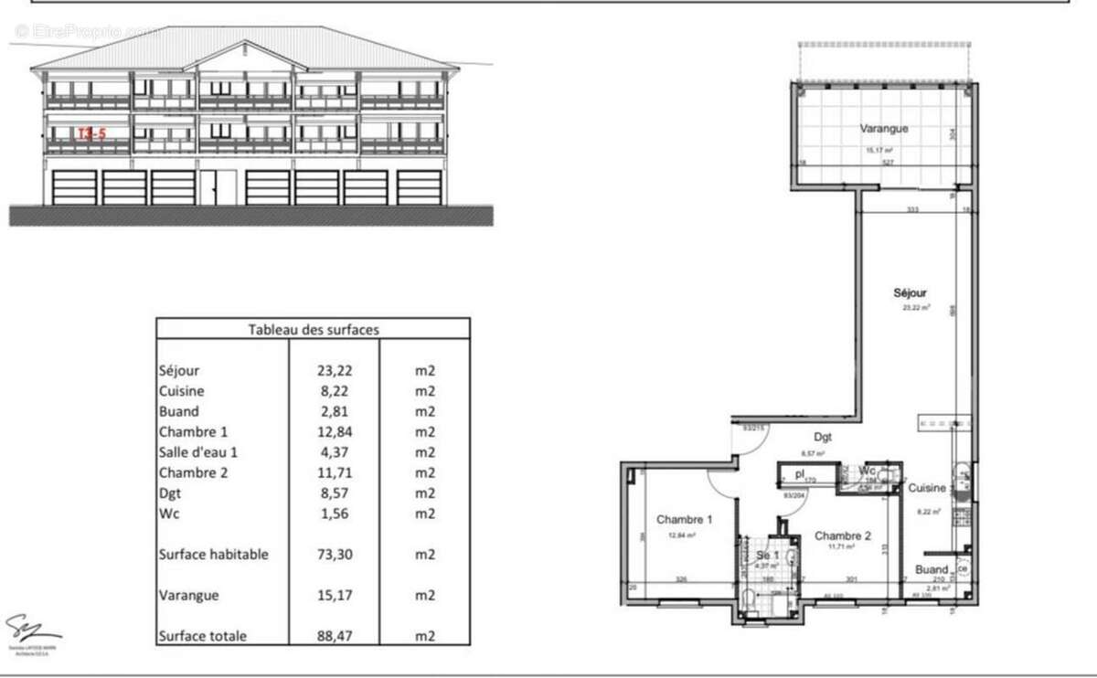 Appartement à LES TROIS-ILETS