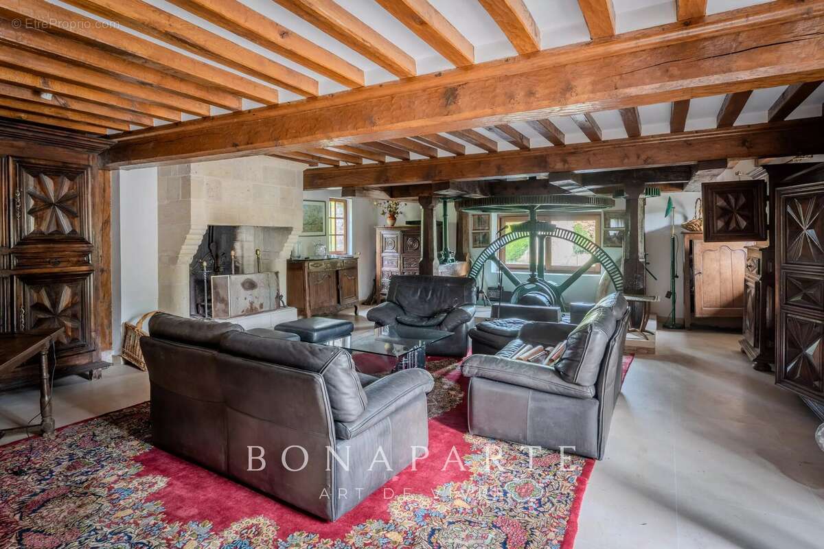Domaine de 1 hectare avec rivière, moulin et maisons à colombages - photo 3