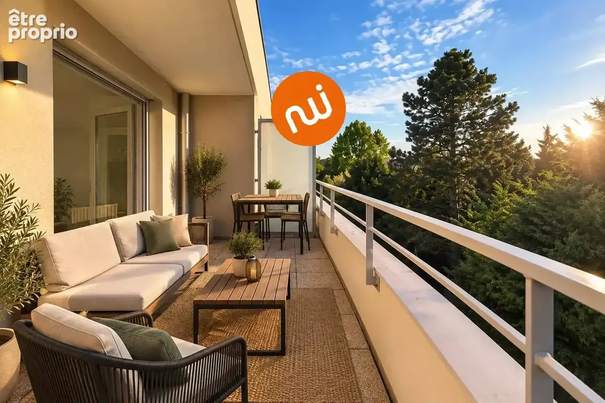 TASSIN-LE-BOURG – Appartement T3 dernier étage avec terrasse - photo 2