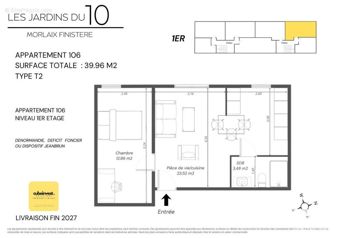 Photo 1 - Appartement à MORLAIX