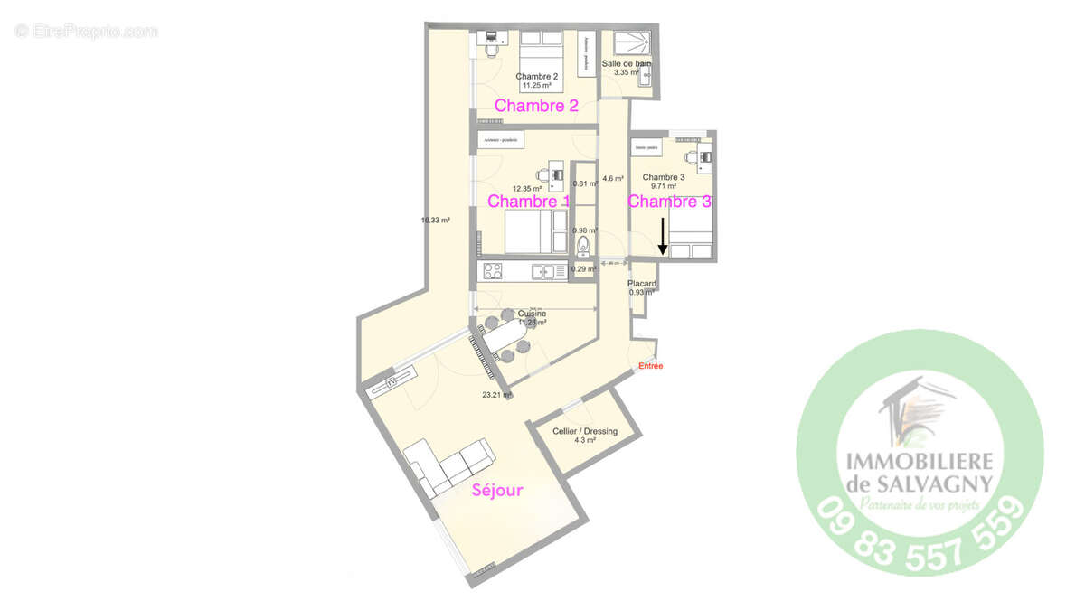 Appartement à LYON-9E