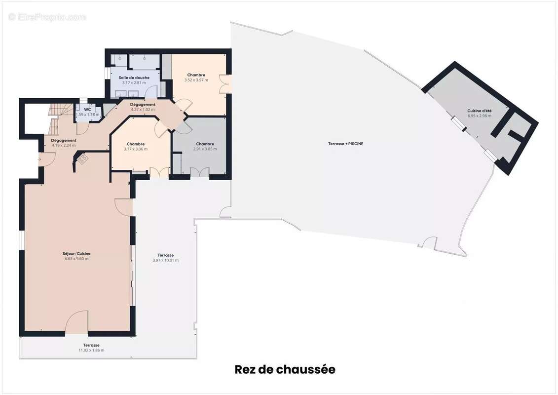 Maison en copropriété - Quartier du Crouzelier - Contes - photo 13