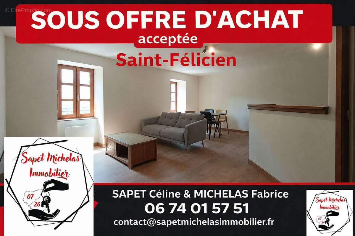 Appartement à SAINT-FELICIEN