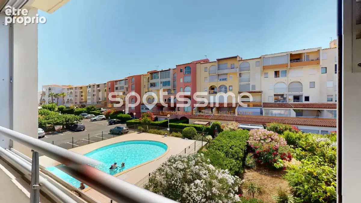 CAP D'AGDE, Falaises - Appartement T2 avec loggia et GARAGE - photo 10