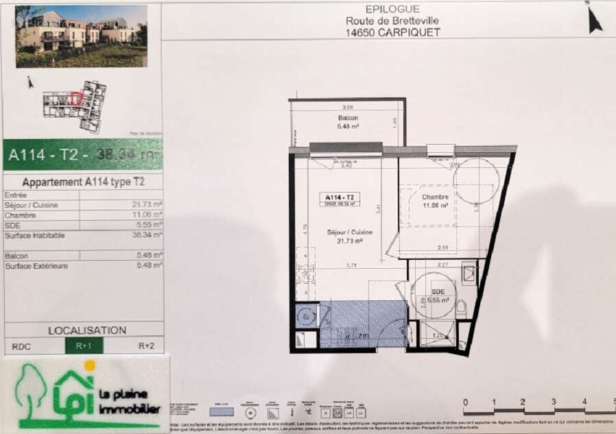 Appartement à CARPIQUET