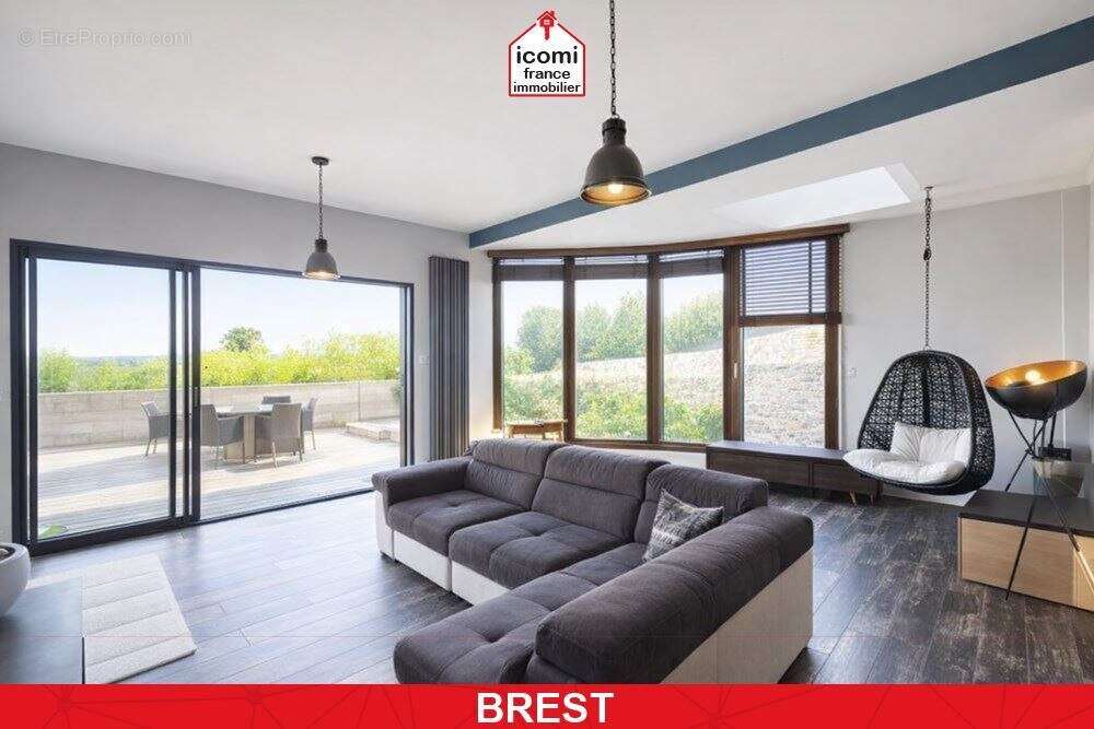 Finistere - brest (29200) - a vendre - maison de 150 m² avec extension contemporaine - espace de vie +60 m² - 3/4 chambres - jar - photo 7