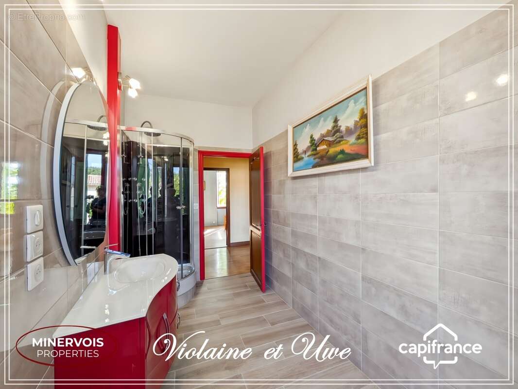 Maison vigneronne de caractère avec jardin, spa, hammam et grand garage – Au cœur du Minervois - photo 23