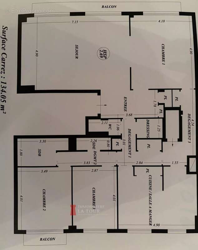 Appartement à PARIS-16E