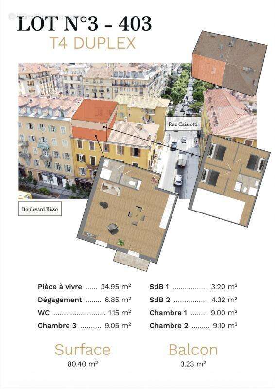 Appartement à NICE