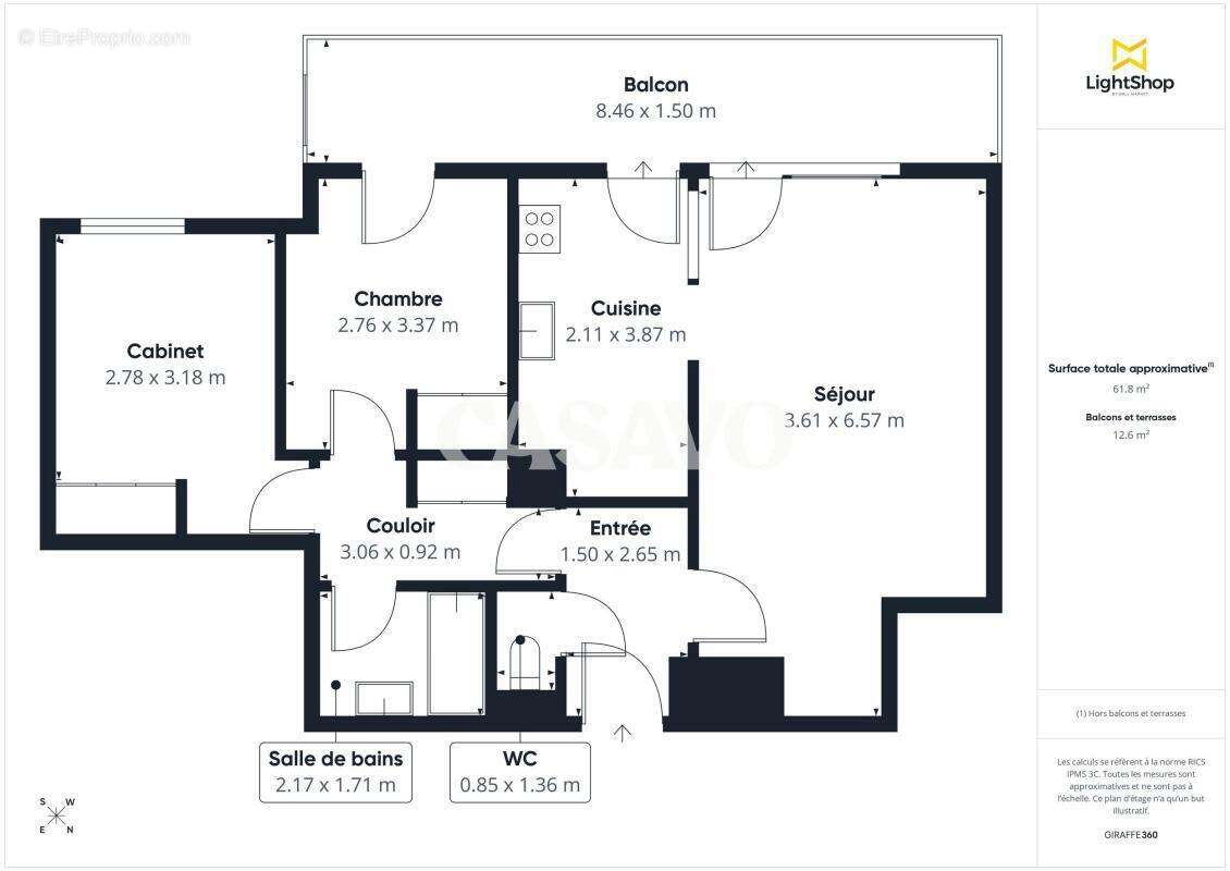 Vente Appartement 3 pièces de 63m² - 94200 Ivry-sur-Seine - photo 18