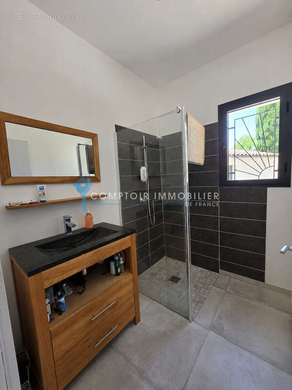 Dépt Hérault (34) - Saint André de Sangonis - À vendre - Villa T4, 105m2, terrain 1017 m2, terrasse, garage - photo 9
