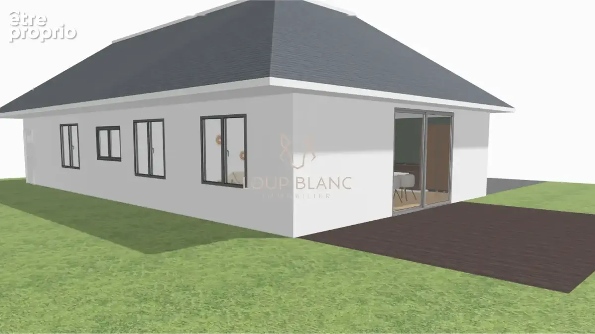 Projet de construction   Maison de plain-pied 79 m2 avec garage   Sermamagny - photo 2