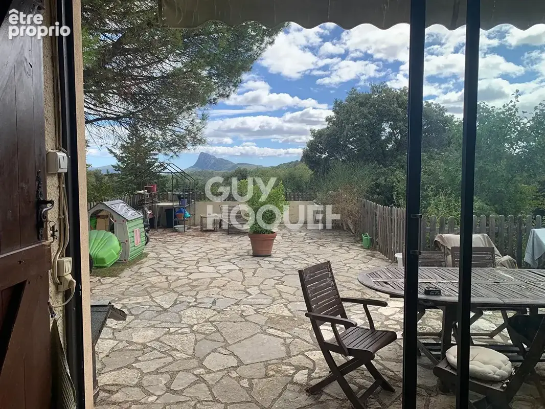 Agréable maison 107 m2 + Terrain 2050  m2: VUE PIC SAINT LOUP - photo 3