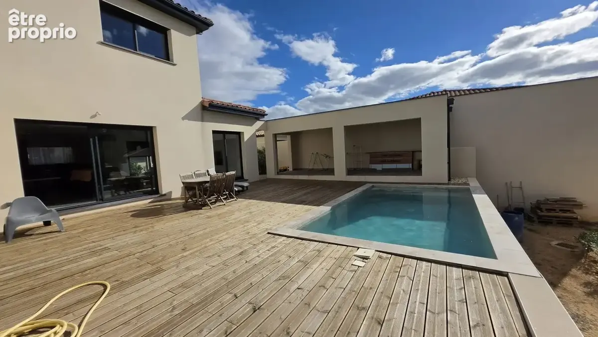 Narbonne – Magnifique Villa contemporaine avec piscine. - photo 1