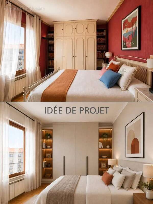 Hyères, dernier étage, T4 traversant 100 m², terrasses, grand garage et place de parking extérieur - photo 20
