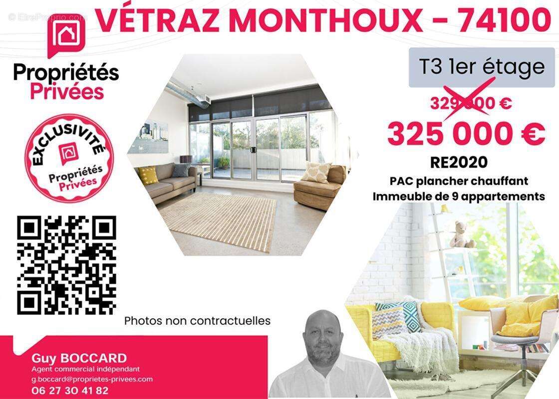 Appartement à VETRAZ-MONTHOUX
