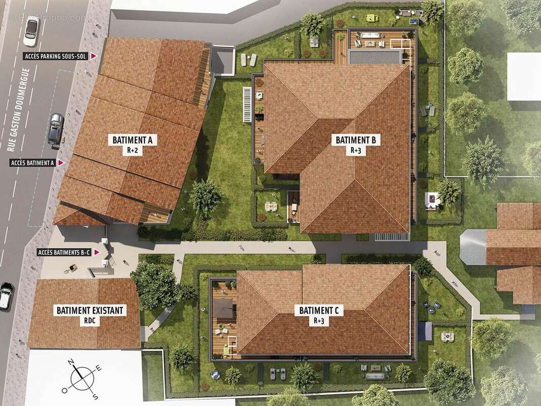 Appartement à TOURNEFEUILLE